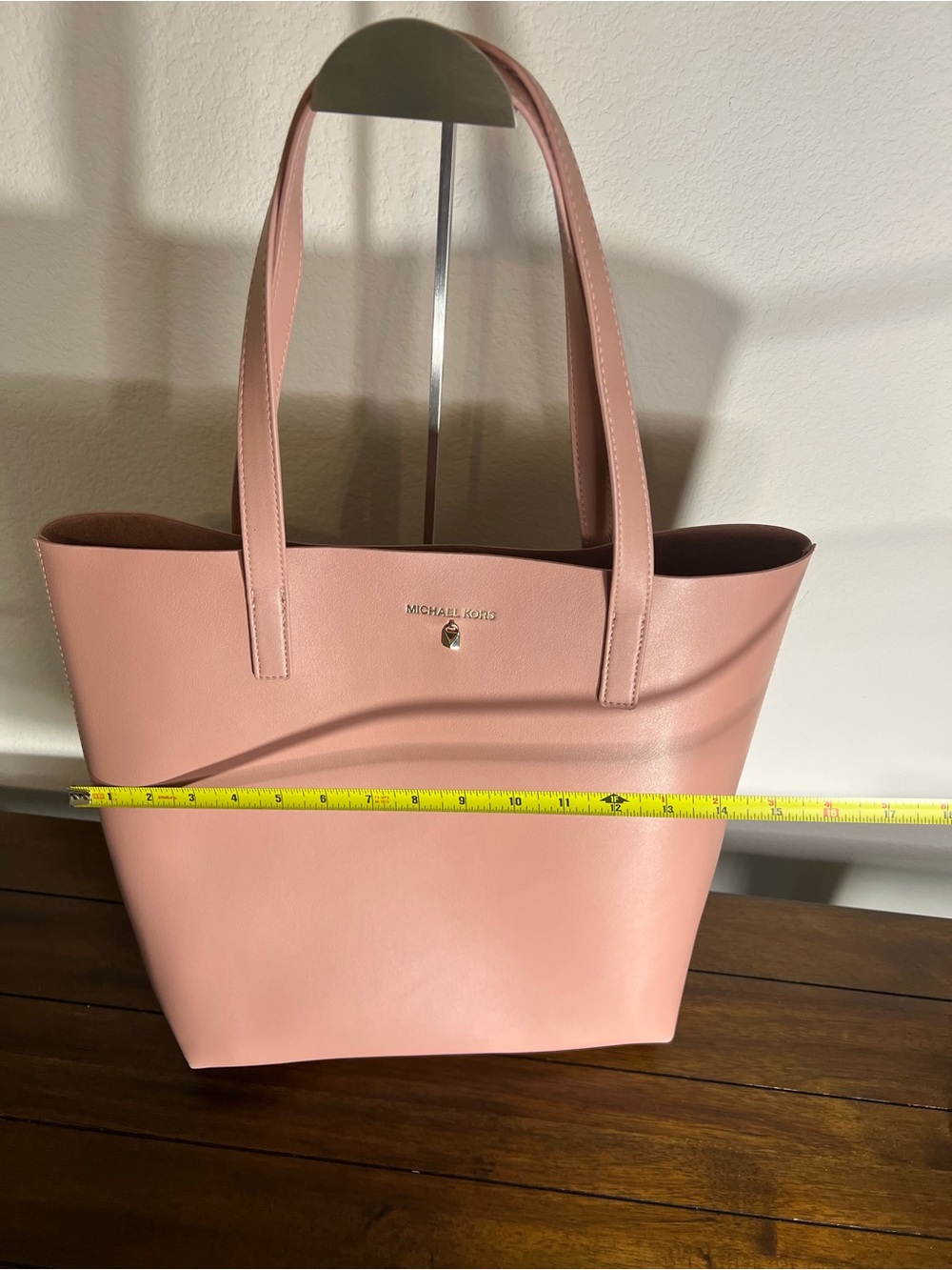 Michael Kors Blush Pink Leather Tote - Picture 5 of 5